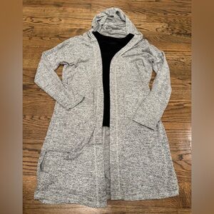 WHBM XS Top + Gilligan O’Malley Hooded Cardigan XS/S Bundle